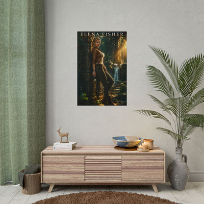 Elena Fisher Uncharted Wall Art Poster Adventure Game Print