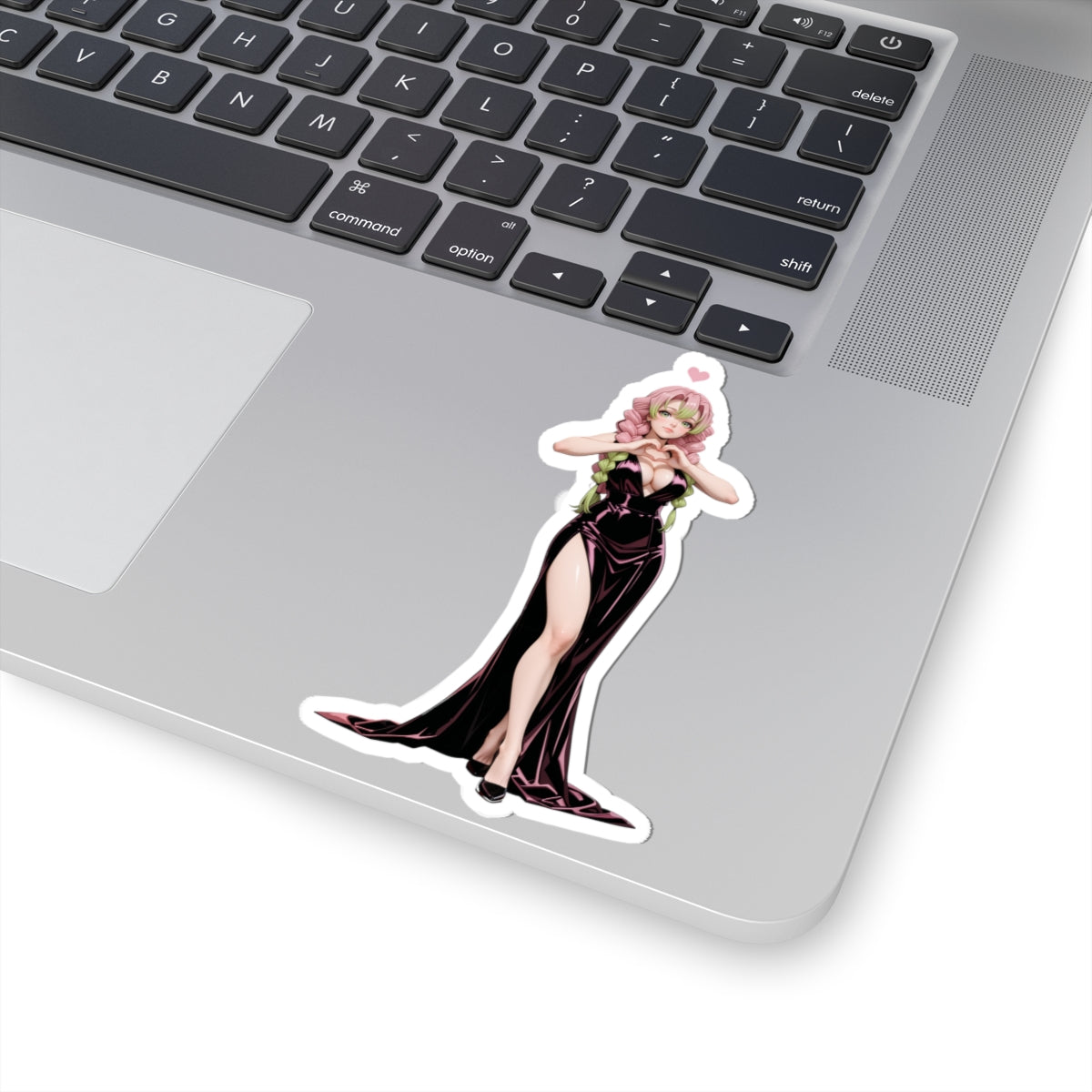 Mitsuri Kanroji Sticker – Anime Vinyl Sticker for Laptops, Journals & Indoor Decor