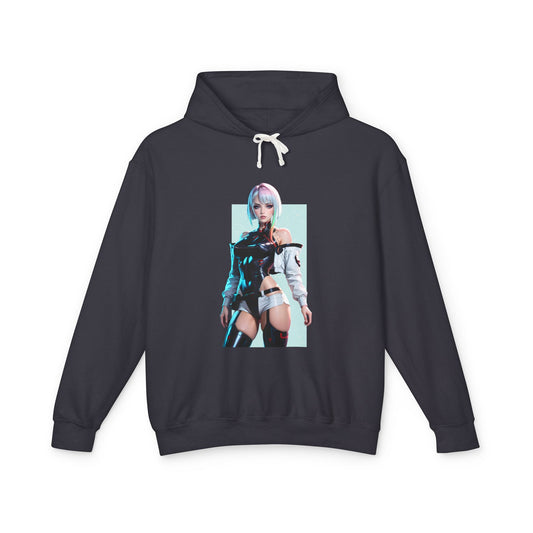 Lucy-Hoodie | Cyberpunk Edgerunners-Hoodie | Anime-Netrunner-Mädchen-Pullover