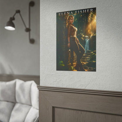 Elena Fisher Uncharted Wall Art Poster Adventure Game Print