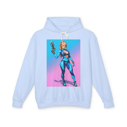 Худі Самус Аран | Худі в нульовому костюмі героїні | Пуловер у стилі аніме з науковою фантастикою