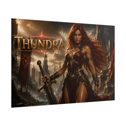 Thundra Comic Poster Character Wall Art Collector Room Decor Art Print