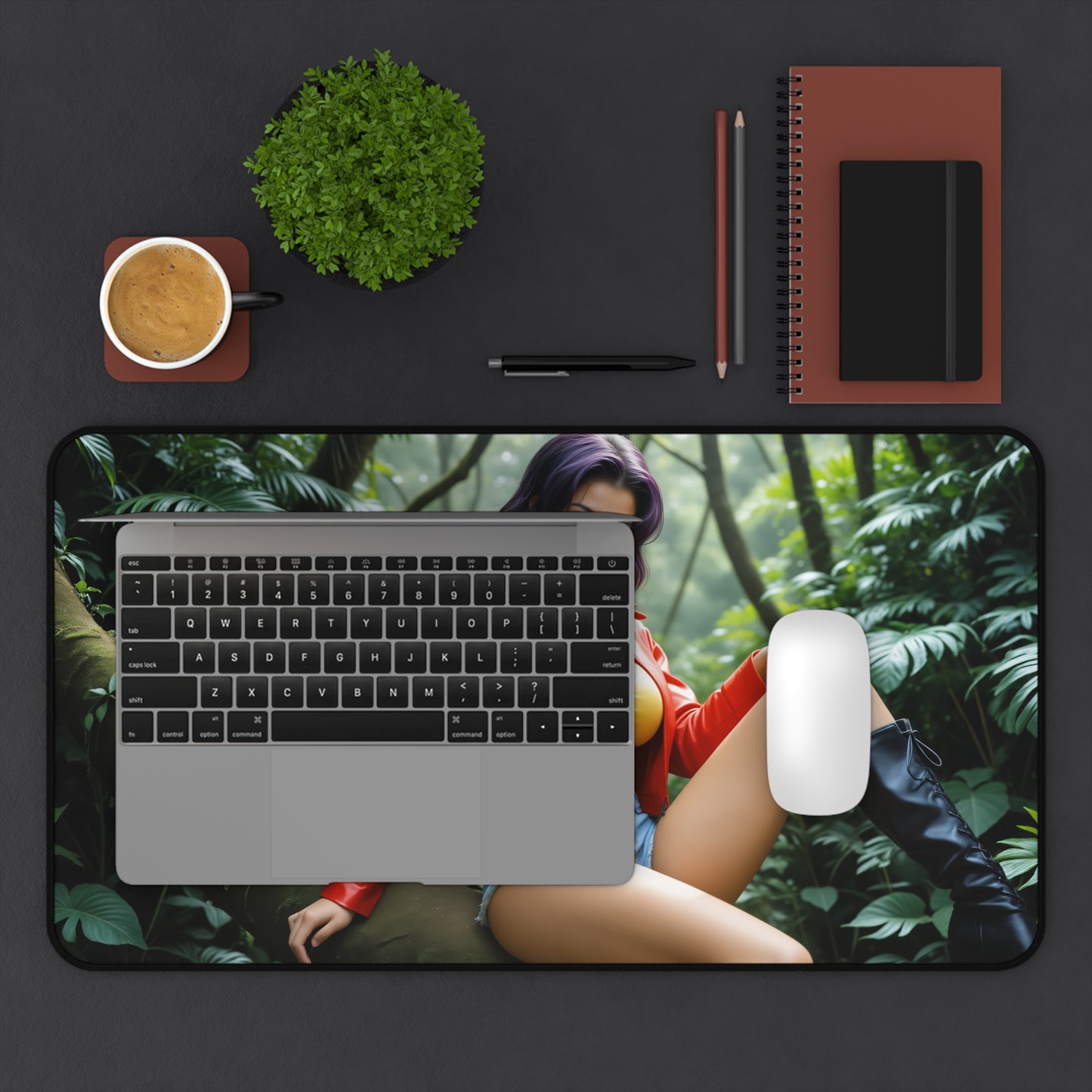 Килимок для столу Фей Валентайн, килимок для миші Ковбой Бібоп, налаштування столу з героїнею аніме