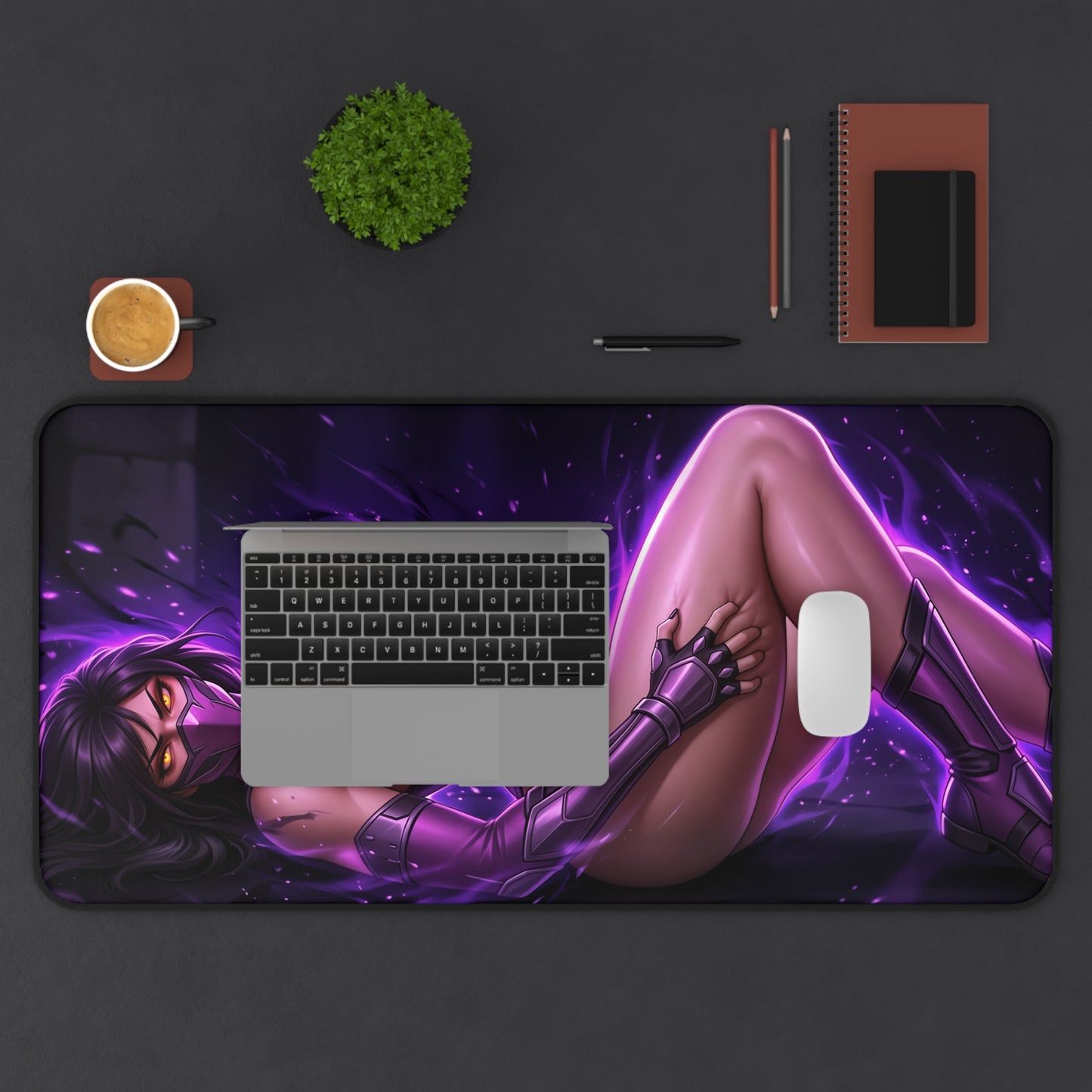 Mortal Kombat Mouse Pad, Mileena Desk Mat, Gamer Gift XXL