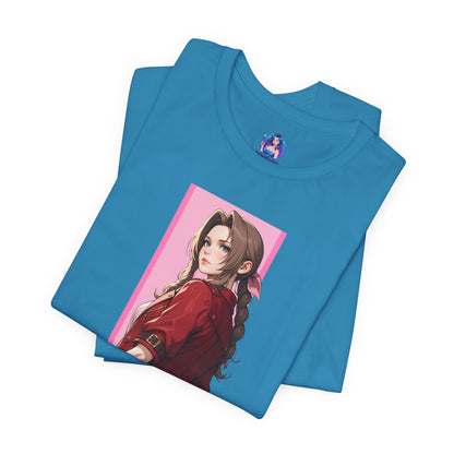 Aerith Gainsborough T-Shirt | Final Fantasy VII Tee for Gamers & Anime Fans