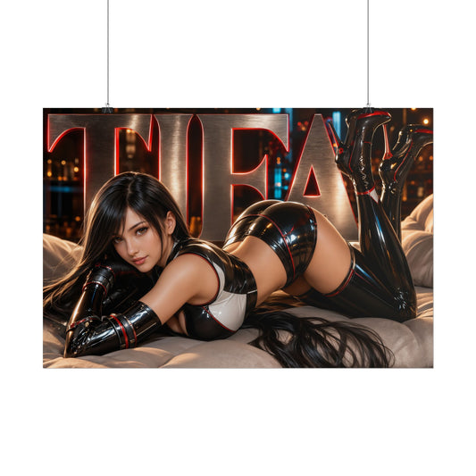 Tifa Lockhart Poster Gaming Wall Art Gamer Room Decor Collectible Print