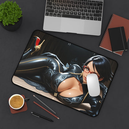 Килимок для столу Bayonetta, килимок для миші з героїнею фентезійних бойовиків, стильний ігровий стіл