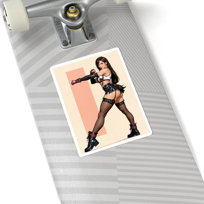 Наклейка Tifa Lockhart – вінілова наклейка з аніме-ігор для ноутбуків, журналів та спорядження