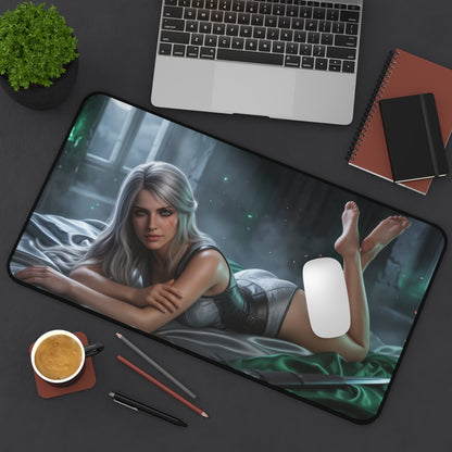 The Witcher Mouse Pad, Ciri Desk Mat, Gamer Gift XXL