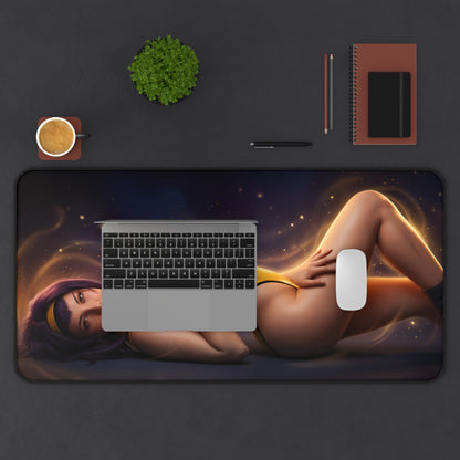 Cowboy Bebop Mouse Pad, Faye Desk Mat, Anime Mouse Pad