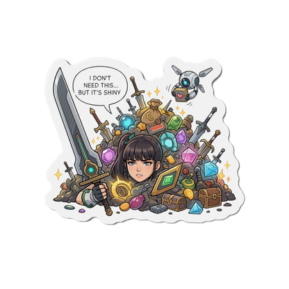 Eve Stellar Blade Magnet – Sexy Anime-Kriegerin Magnet, Sci-Fi-Kunst für den Kühlschrank