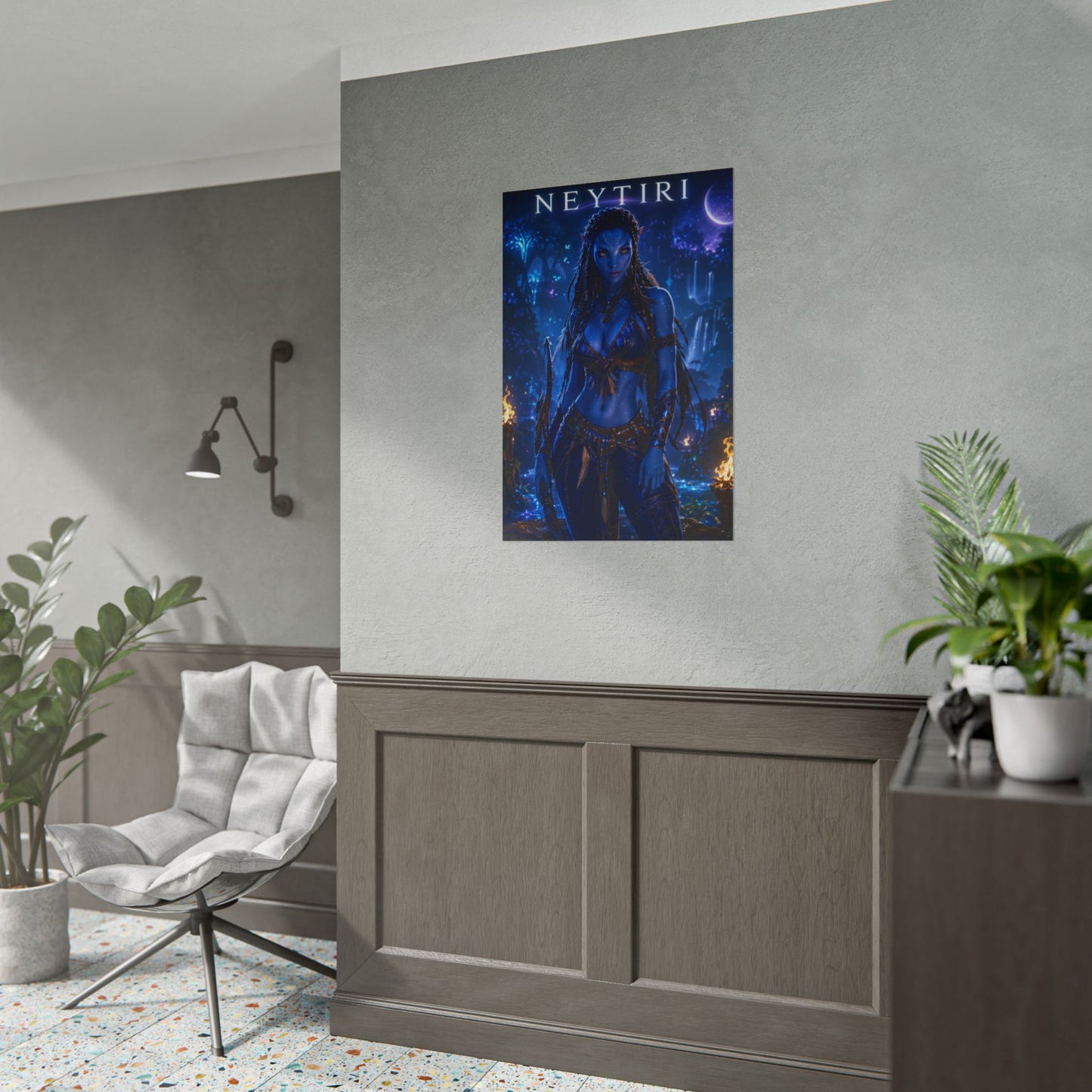 Avatar Neytiri Poster Pandora Movie Wall Art Print Decor