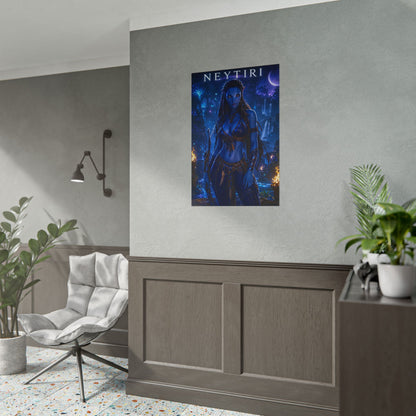 Avatar Neytiri Poster Pandora Movie Wall Art Print Decor