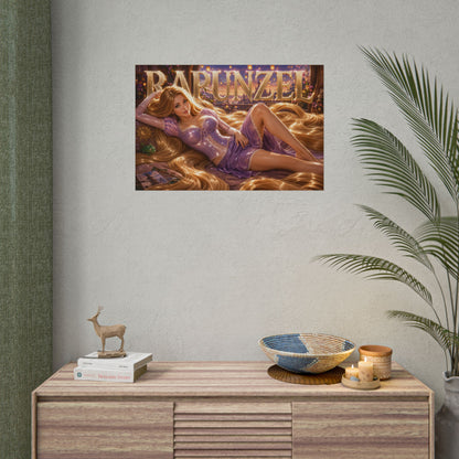 Rapunzel Tangled Poster Fantasy Wall Art Room Decor Collectible Print
