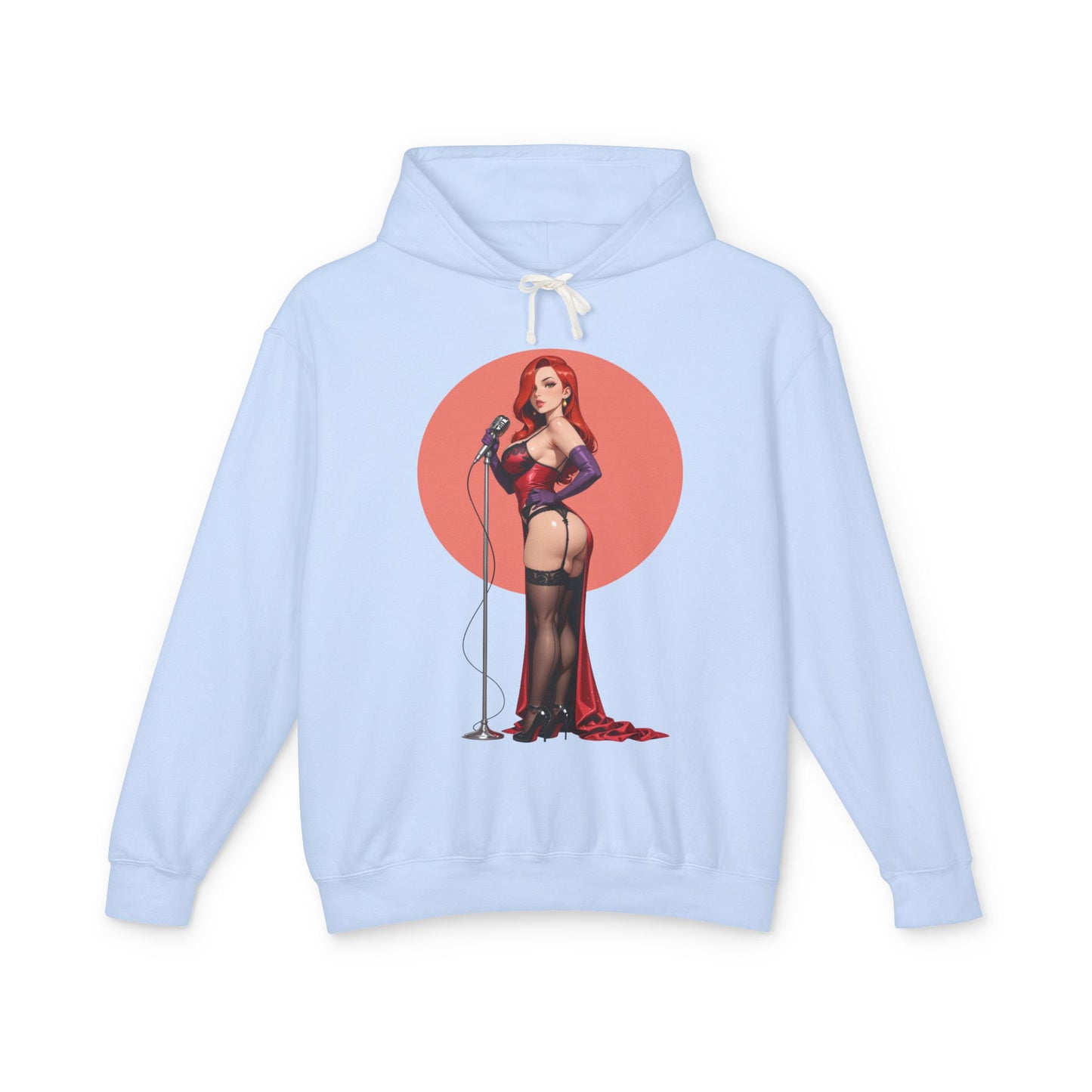 Худі з Джессікою Реббіт | Худі з мультяшним іконою | Сексуальний пуловер у стилі пін-ап