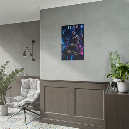 Copy of Arcane Jinx Poster League of Legends Wall Art Print Decor