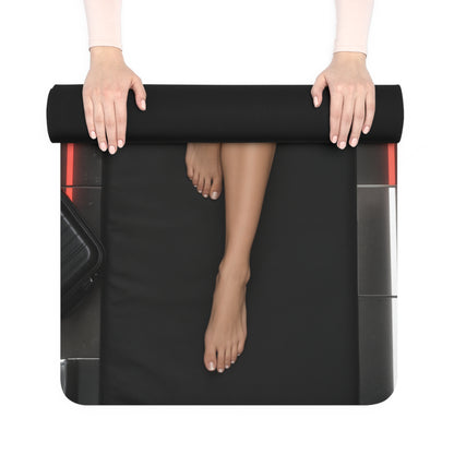 Black Widow Yoga Mat Natural Rubber Non Slip Pilates Fitness Mat