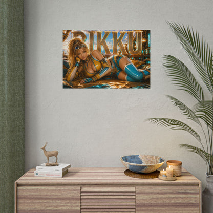Rikku Character Poster Gamer Room Wall Art Collectible Decor Collectible Print