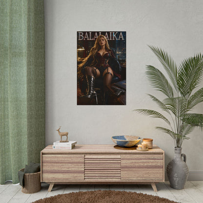 Balalaika Black Lagoon Poster Anime Wall Art Manga Style Bedroom Room Decor