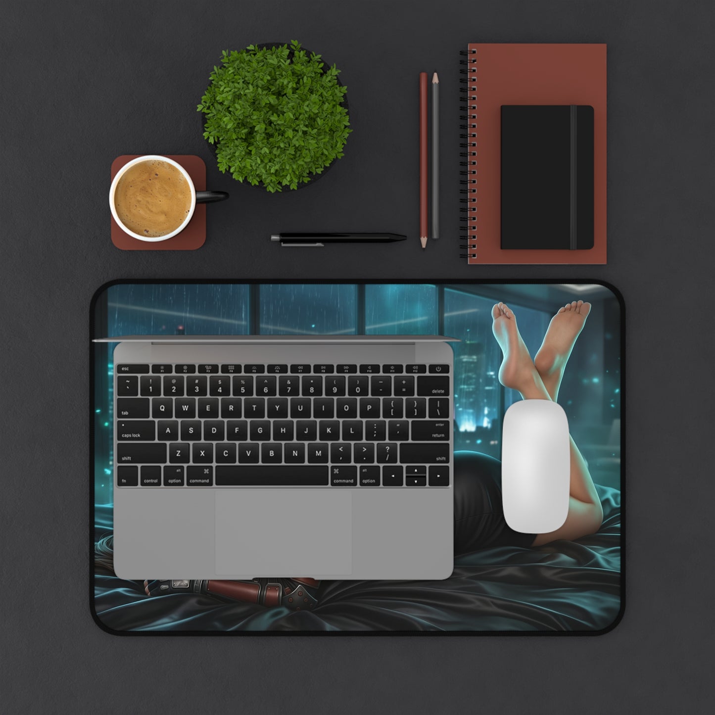 Final Fantasy Mouse Pad, Tifa Desk Mat, Anime Decor XXL