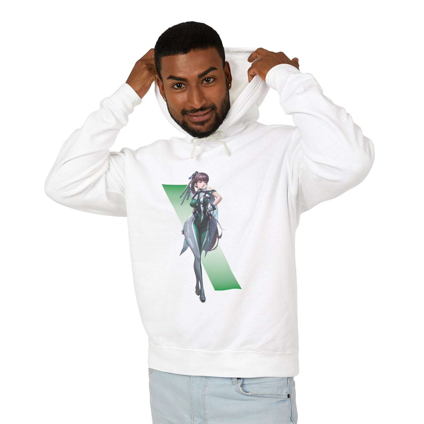 Eve Hoodie | Stellar Blade Hoodie | Anime Sci-Fi Heroine Pullover