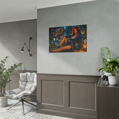 Triss Merigold The Witcher Wall Art Poster Fantasy Bedroom Decor Character Print