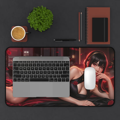 Spy x Family Mouse Pad, Yor Forger Desk Mat, XXL Pad