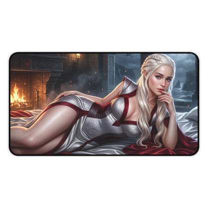 Game of Thrones Mouse Pad, Daenerys Desk Mat, Gamer Gift