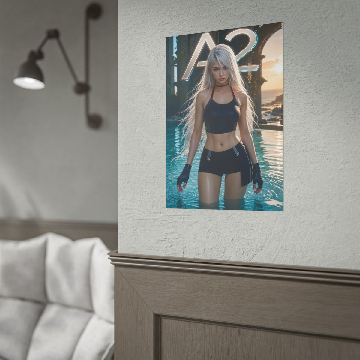 Game Room Decor A2 Wall Art Poster Collectible Character Print Collector Gift