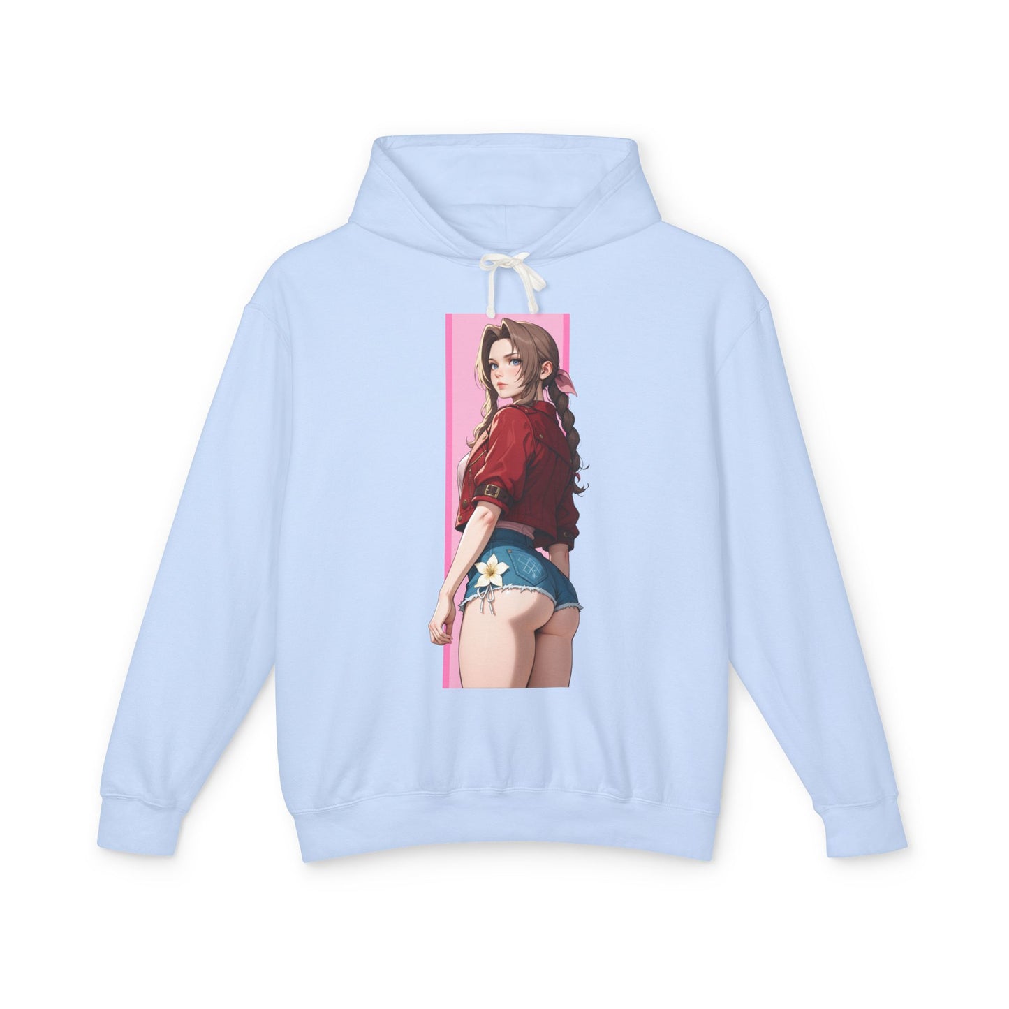 Aerith Gainsborough Hoodie | Fantasy RPG Hoodie | Anime Heroine Pullover