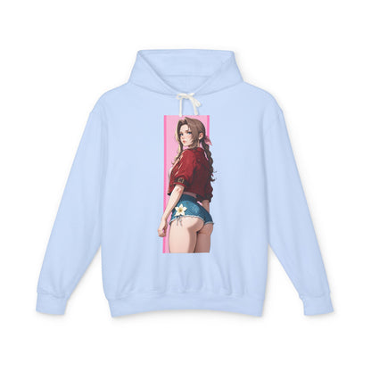 Aerith Gainsborough Hoodie | Fantasy RPG Hoodie | Anime Heroine Pullover