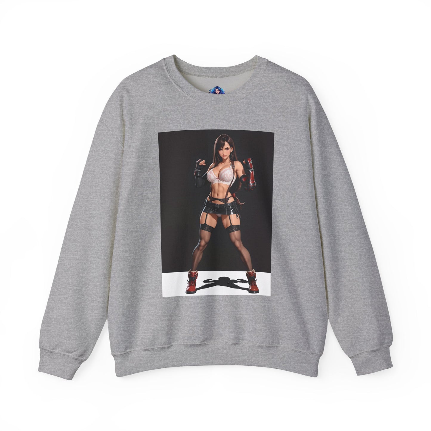 Толстовка Tifa Lockhart, футболка з круглим вирізом RPG Hero, преміальний вуличний одяг для фанатів ігор