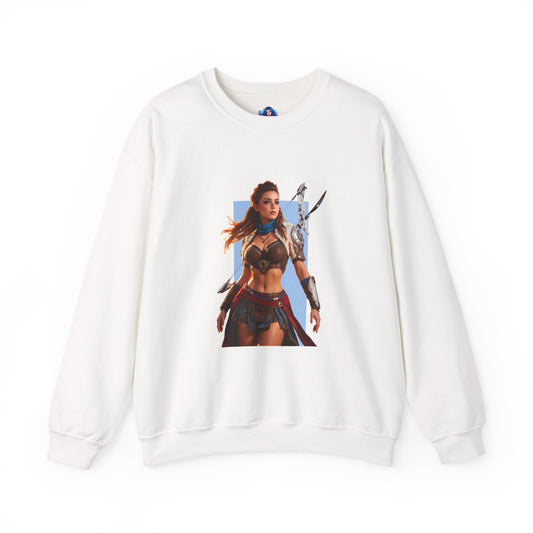 Aloy Sweatshirt, Horizon Rundhalsausschnitt, Gemütliche Gaming-Streetwear für Fans und Sammler