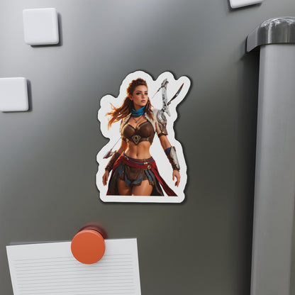 Aloy-Magnet – Horizon Gaming Kühlschrankmagnet, Fantasy-Heldin-Anime-Dekoration