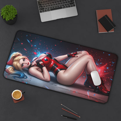 DC Comics Mouse Pad, Harley Quinn Desk Mat, Gamer Gift XXL