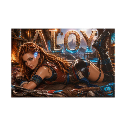 Gaming Wall Art Aloy Horizon Poster Game Room Decor Gamer Gift Print