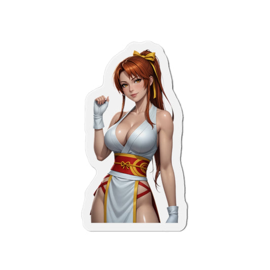 Kasumi-Magnet – Dead or Alive Kühlschrankmagnet, sexy Ninja-Anime-Dekoration