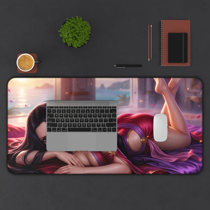 One Piece Mouse Pad, Boa Hancock Desk Mat, Anime Decor