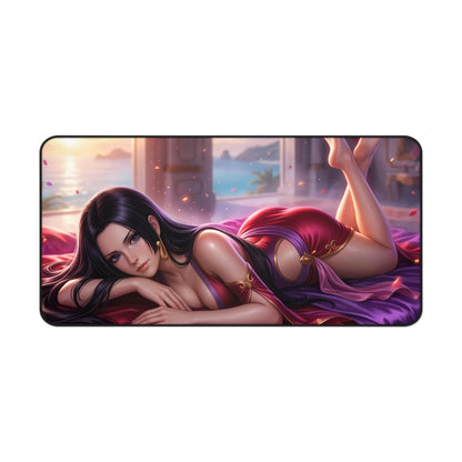 One Piece Mouse Pad, Boa Hancock Desk Mat, Anime Decor