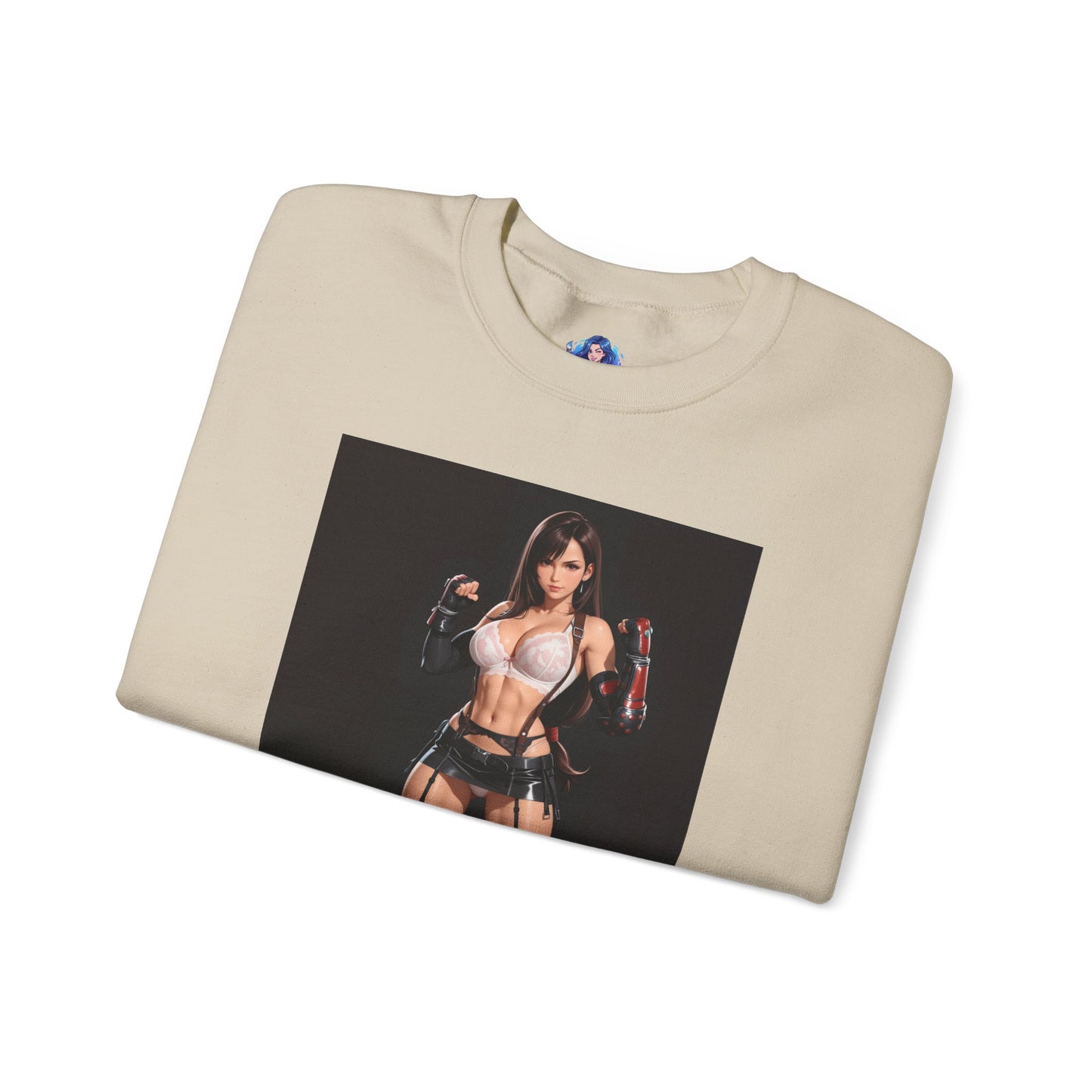 Толстовка Tifa Lockhart, футболка з круглим вирізом RPG Hero, преміальний вуличний одяг для фанатів ігор