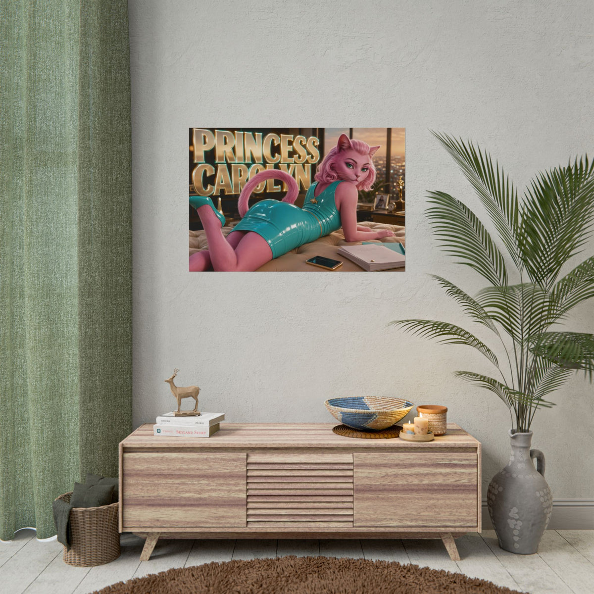 Princess Carolyn BoJack Horseman Wall Art Poster Character Decor Collector Gift