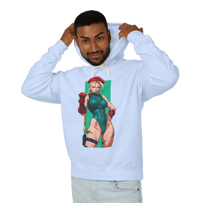 Cammy White Hoodie | Street Fighter Hoodie | Anime Fighter Girl Pullover