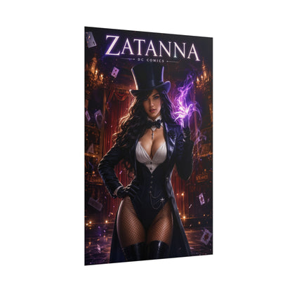 Zatanna Poster, DC Comics Wall Art, Magic Print, Superhero Decor