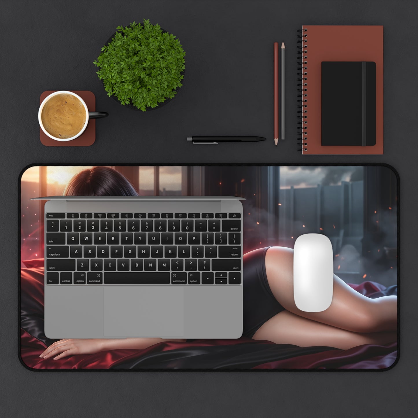 Attack on Titan Mouse Pad, Mikasa Desk Mat, Gamer Gift XXL