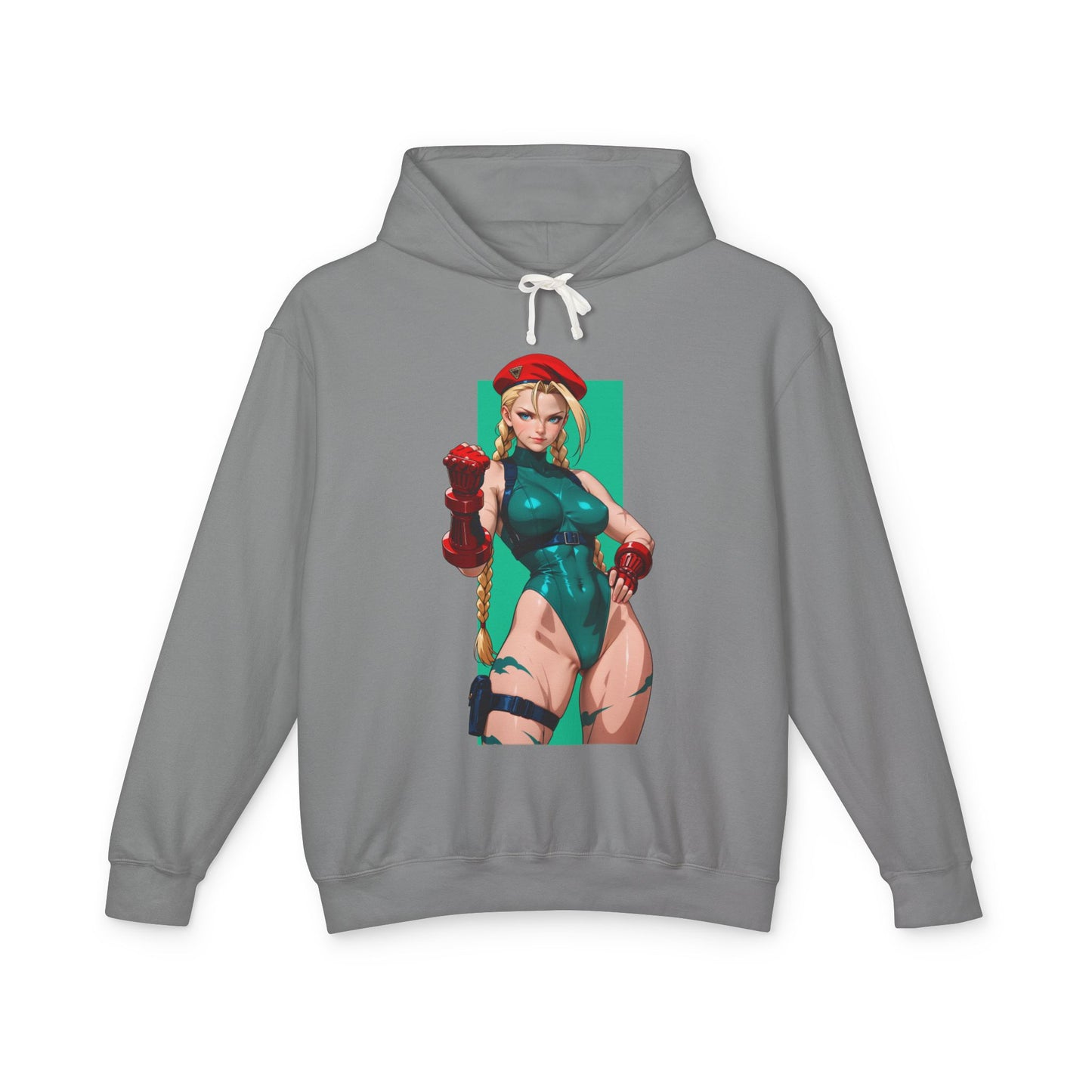 Cammy White Hoodie | Street Fighter Hoodie | Anime Fighter Girl Pullover