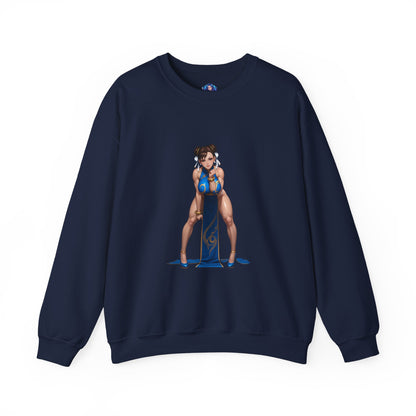 Толстовка Chun-Li, футболка Street Fighter Crewneck, ігровий одяг для фанатів та колекціонерів