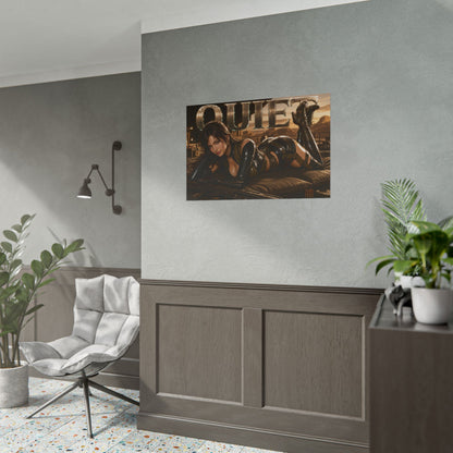 Gaming Wall Art Quiet Metal Gear Poster Game Room Decor Gamer Gift Print