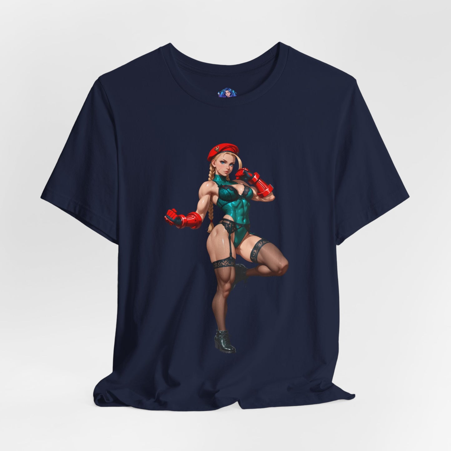 Cammy White T-Shirt | Street Fighter T-Shirt für Gamer &amp; Anime-Fans | Waifu-Grafik-Shirt