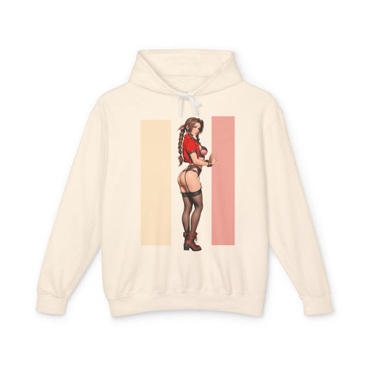 Aerith Gainsborough Hoodie | Final Fantasy VII Hoodie | Anime Heroine Pullover