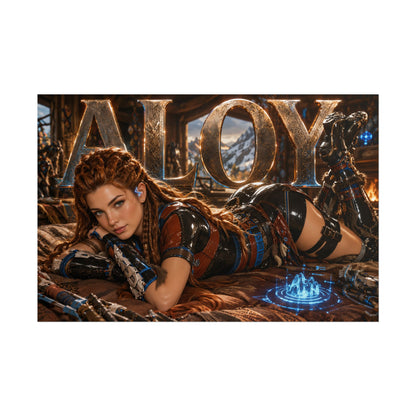 Aloy Horizon Poster Gaming Wall Art Gamer Room Decor Collectible Print